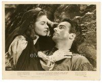 6m770 RED RIVER 8x10 still '48 romantic close up of Joann Dru & Montgomery Clift, classic western!