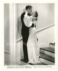 6m808 ROSALIND RUSSELL 8x10 still '39 full-length about to kiss John Boles from Craig's Wife!