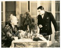 6m860 SON OF THE GODS 7.25x9.25 still '30 Richard Barthelmess stares at George Irving at table!