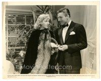 6m863 SOPHIE LANG GOES WEST 8x10 still '37 pretty Gertrude Michael wearing fur with Buster Crabbe!