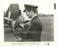 6m989 YANK IN THE R.A.F. 8x10 still '41 romantic c/u of Tyrone Power & Betty Grable by airplane!