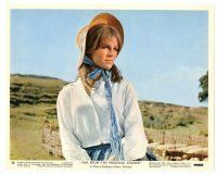 6m020 FAR FROM THE MADDING CROWD color 8x10 still '68 Julie Christie, John Schlesinger classic!
