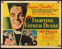 6r117 FIGHTING FATHER DUNNE style A 1/2sh '48 priest Pat O'Brien, Darryl Hickman, Charles Kemper!