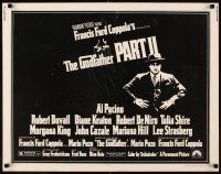 6r136 GODFATHER PART II 1/2sh '74 Al Pacino in Francis Ford Coppola classic crime sequel!