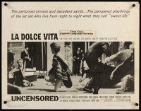 6r163 LA DOLCE VITA 1/2sh R66 Federico Fellini, Marcello Mastroianni, sexy Anita Ekberg!