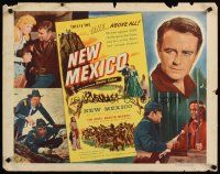 6r207 NEW MEXICO style B 1/2sh '50 Irving Reis directed, Lew Ayres, Marilyn Maxwell & Andy Devine