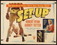 6r259 SET-UP style B 1/2sh '49 boxer Robert Ryan down in the boxing ring, Robert Wise directed!