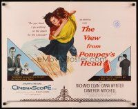 6r308 VIEW FROM POMPEY'S HEAD 1/2sh '55 Dana Wynter accidentally finds out her husband's a Negro!