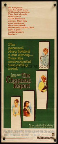 6r410 CHAPMAN REPORT insert '62 Jane Fonda, Shelley Winters, from Irving Wallace sex novel!