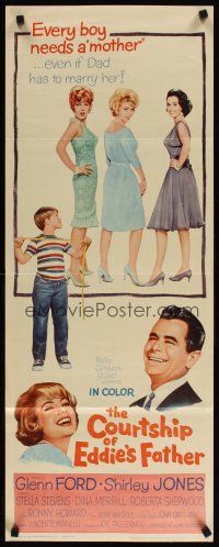 6r430 COURTSHIP OF EDDIE'S FATHER insert '63 Ron Howard helps Glenn Ford choose his new mother!