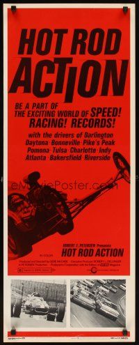 6r530 HOT ROD ACTION insert '69 the exciting world of speed, drag racing & record breaking runs!