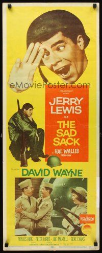 6r676 SAD SACK insert '58 wacky cross-eyed Jerry Lewis in the Foreign Legion!