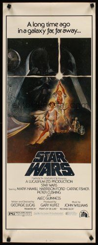 6r717 STAR WARS video insert R1982 George Lucas classic sci-fi epic, great art by Tom Jung!