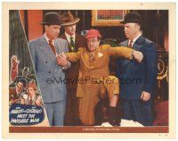 6s127 ABBOTT & COSTELLO MEET THE INVISIBLE MAN LC #3 '51 Bud & William Frawley restrain Lou!