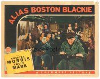 6s136 ALIAS BOSTON BLACKIE LC '42 Chester Morris & Adele Mara on bus w/ clown & Lloyd Bridges!