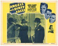 6s147 ANGELS WITH DIRTY FACES LC #7 R56 James Cagney shows Humphrey Bogart where the safe is!