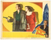 6s155 ASSIGNED TO DANGER LC #4 '48 Gene Raymond & Noreen Nash in Budd Boetticher film noir!
