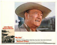6s185 BIG JAKE LC #1 '71 super close up of big John Wayne in cowboy hat!