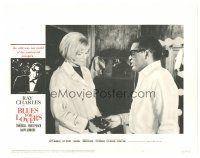 6s203 BLUES FOR LOVERS LC #3 '66 cool b&w image of Ray Charles w/pretty Mary Peach!