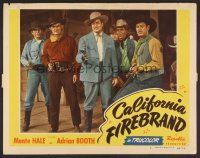 6s239 CALIFORNIA FIREBRAND LC #7 '48 close up of bad guys with their guns drawn!