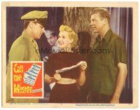 6s241 CALL ME MISTER LC #3 '51 sexy Betty Grable between Dan Dailey & military officer!