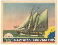 6s249 CAPTAINS COURAGEOUS LC '37 Victor Fleming adventure classic, cool full-length ship image!