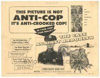 6s020 CASE AGAINST BROOKLYN TC '58 Darren McGavin, it's anti-crooked cop!