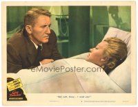 6s256 CASS TIMBERLANE LC #3 '48 Spencer Tracy tells Lana Turner in hospital bed that he needs her!