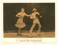 6s359 EASTER PARADE LC #4 R62 Judy Garland & Fred Astaire playing fiddle, Irving Berlin musical