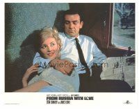 6s397 FROM RUSSIA WITH LOVE LC R84 Sean Connery as Bond 007 w/sexy Daniela Bianchi on train!