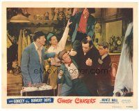 6s411 GHOST CHASERS LC #8 '51 wacky image of Leo Gorcey, Huntz Hall & The Bowery Boys!