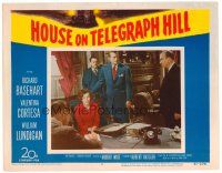 6s474 HOUSE ON TELEGRAPH HILL LC #8 '51 Richard Basehart, Valentine Cortesa, Robert Wise noir!