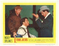 6s487 I, THE JURY LC #2 '53 Mickey Spillane, Biff Elliot as Mike Hammer caught by bad guys!
