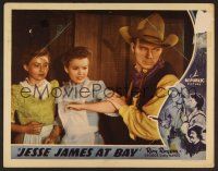 6s514 JESSE JAMES AT BAY LC '41 best close up of Roy Rogers with Gale Storm & Sally Payne!