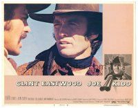 6s517 JOE KIDD LC #8 '72 super close up of cowboy Clint Eastwood, directed by John Sturges!