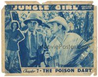 6s527 JUNGLE GIRL chapter 7 LC '41 Edgar Rice Burroughs, Republic serial, The Poison Dart!