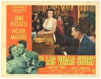 6s550 LAS VEGAS STORY LC #1 '52 sexy Jane Russell standing over Hoagy Carmichael at piano!