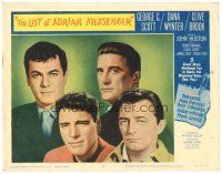 6s565 LIST OF ADRIAN MESSENGER LC #6 '63 Tony Curtis, Kirk Douglas, Burt Lancaster, Robert Mitchum
