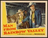 6s591 MAN FROM RAINBOW VALLEY LC '46 cowboy Monte Hale stops Emmett Lynn from shooting his gun!