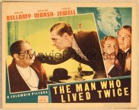 6s596 MAN WHO LIVED TWICE LC '36 Thurston Hall is grabbed by man, weird early fantasy!