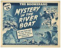 6s077 MYSTERY OF THE RIVER BOAT chapter 13 TC '44 Robert Lowery, Lyle Talbot, The Boomerang!
