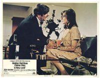 6s653 NEW LEAF LC #5 '71 close up of Walter Matthau with star & director Elaine May!