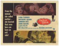 6s085 PORTRAIT IN BLACK TC '60 Lana Turner, Anthony Quinn, John Saxon & Sandra Dee!