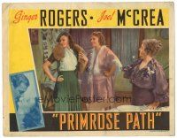 6s707 PRIMROSE PATH LC '40 Marjorie Rambeau & another woman admire Ginger Rogers' new outfit w/ fur!