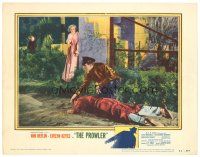 6s710 PROWLER LC #6 '51 Joseph Losey, Evelyn Keyes shocked at Van Heflin with dead body!