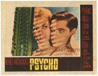 6s711 PSYCHO LC #1 '60 great close image of Janet Leigh & John Gavin by window with shadows!