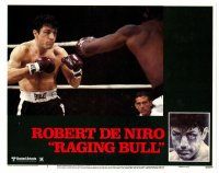 6s721 RAGING BULL LC #5 '80 Martin Scorsese, close up of Robert De Niro boxing in the ring!