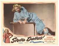 6s833 STELLA DALLAS LC R44 best close up of trashy mother Barbara Stanwyck!