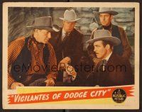 6s950 VIGILANTES OF DODGE CITY LC '44 Red Ryder, close up of four cowboys discussing!
