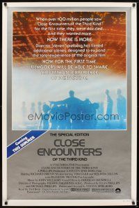 6x148 CLOSE ENCOUNTERS OF THE THIRD KIND S.E. advance 1sh '80 Spielberg's classic with new scenes!